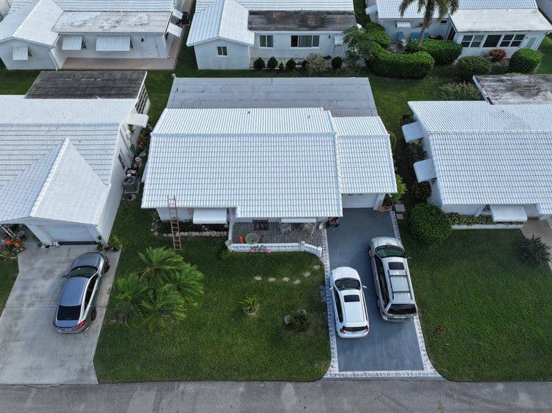 West Lake concrete tile roof installation in South Florida